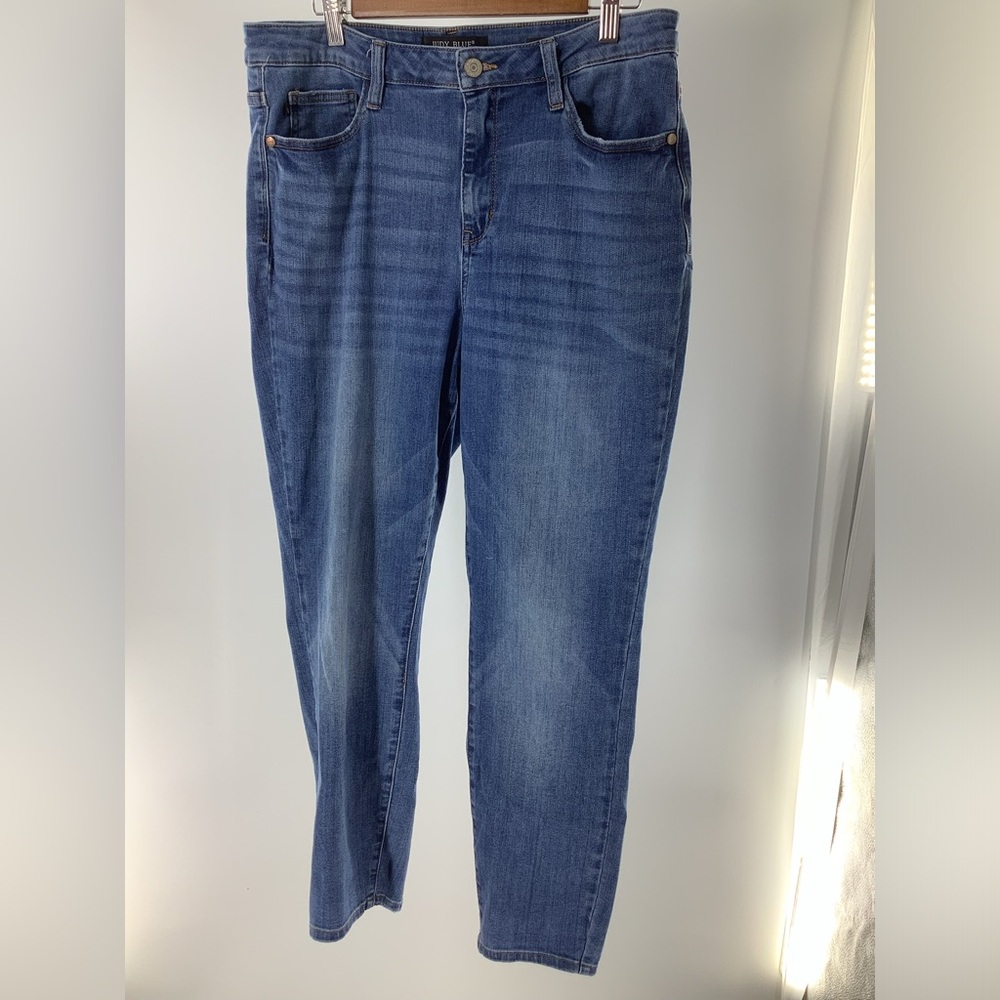 Judy Blue Slim fit Women’s or Juniors 13 / 31 Blue Jeans medium wash 5 pocket.